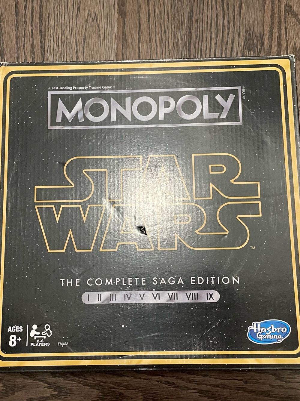 Unopened Hasbro Monopoly Star Wars Complete Saga Edition - Black & Gold - Picture 2 of 8